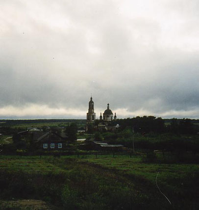 Костромская область - Чухломской район - Ножкино. Церковь Покрова Пресвятой Богородицы
