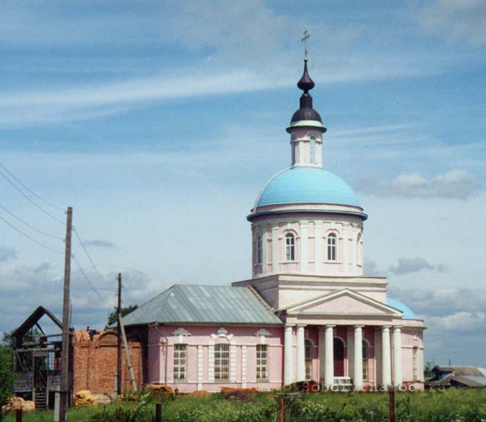 Московская область - Сергиево-Посадский район - Бужаниново. Никольская церковь.