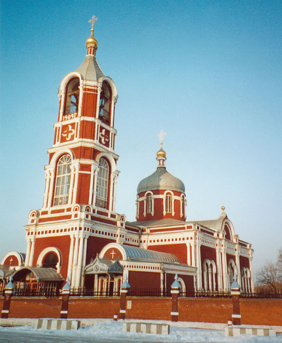 Московская область - Воскресенский район - Воскресенское - Воскресенская церковь