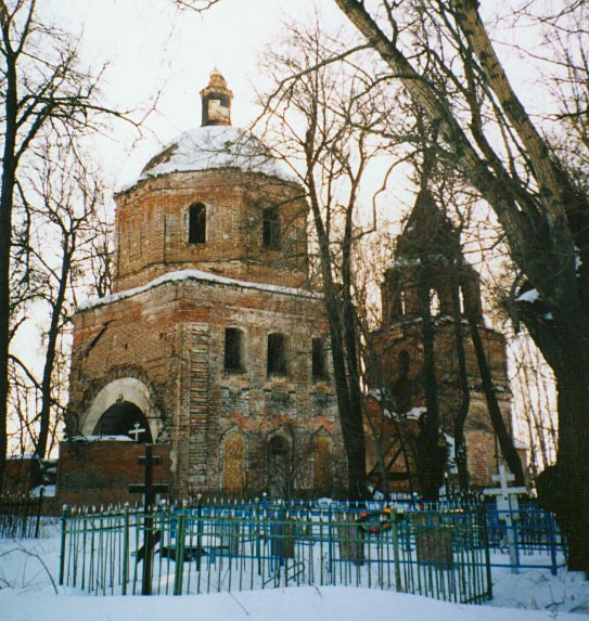 Московская область - Воскресенский район - Губино - Покровская церковь