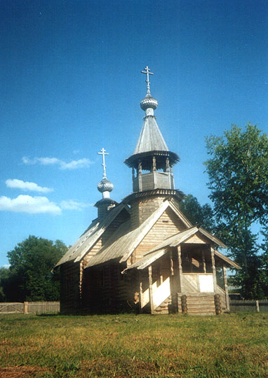 Нижегородская область - Большеболдинский район - Усадьба Болдино. Неизвестная церковь