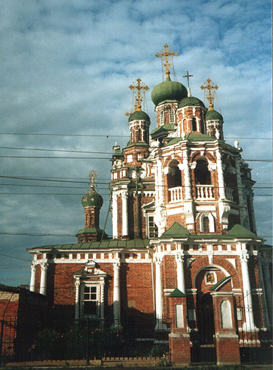 Нижегородская область - Нижний Новгород. Смоленская (Строгановская) церковь в Гордеевке