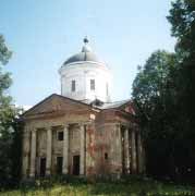 Смоленская область - Дорогобужский район - Алексино. Церковь Михаила Архангела