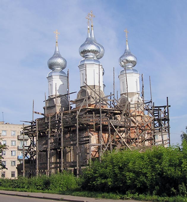 Владимирская область - Юрьев-Польский район - Юрьев-Польский. Неизвестная церковь